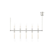 Visual Comfort Modern - 700LSLNG48N-LED930 - LED Suspension - Linger - Polished Nickel