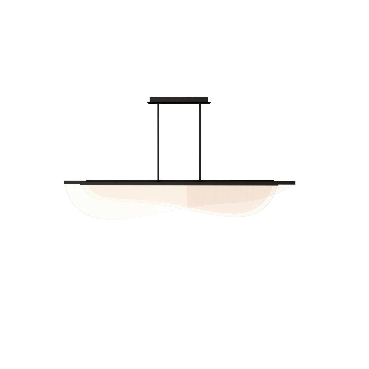 Visual Comfort Modern - 700LSNYR60B-LED930 - LED Suspension - Nyra - Nightshade Black