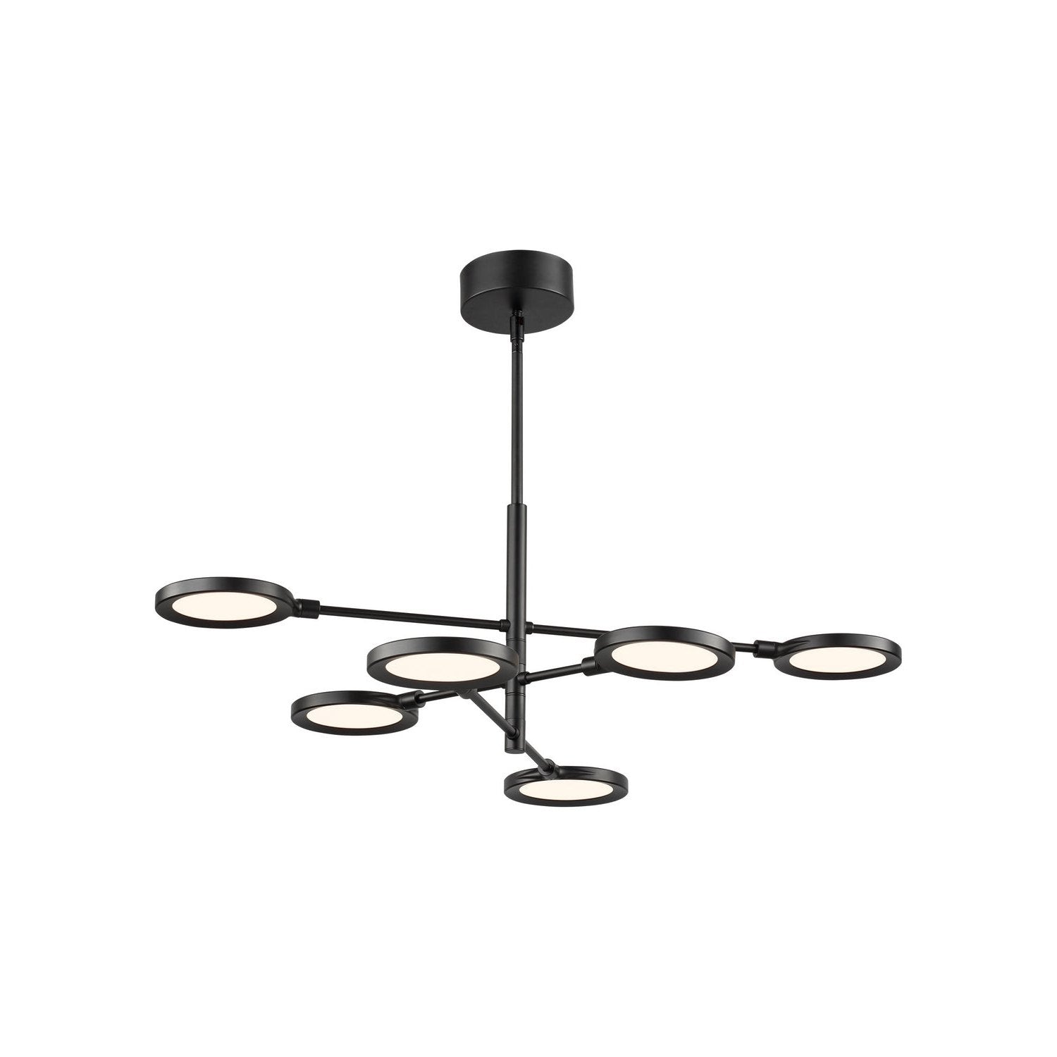 Visual Comfort Modern - 700LSSPCTB-LED930 - LED Chandelier - Spectica - Matte Black