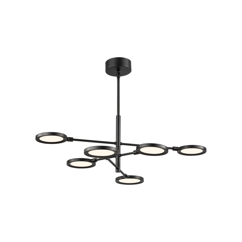 Visual Comfort Modern - 700LSSPCTB-LED930-277 - LED Chandelier - Spectica - Matte Black