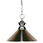 Z-Lite - 100701BN-MBN - One Light Pendant - Pendant Lights - Brushed Nickel