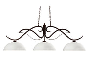 Z-Lite - 126BRZ-DMO14 - Three Light Billiard - Phoenix - Bronze