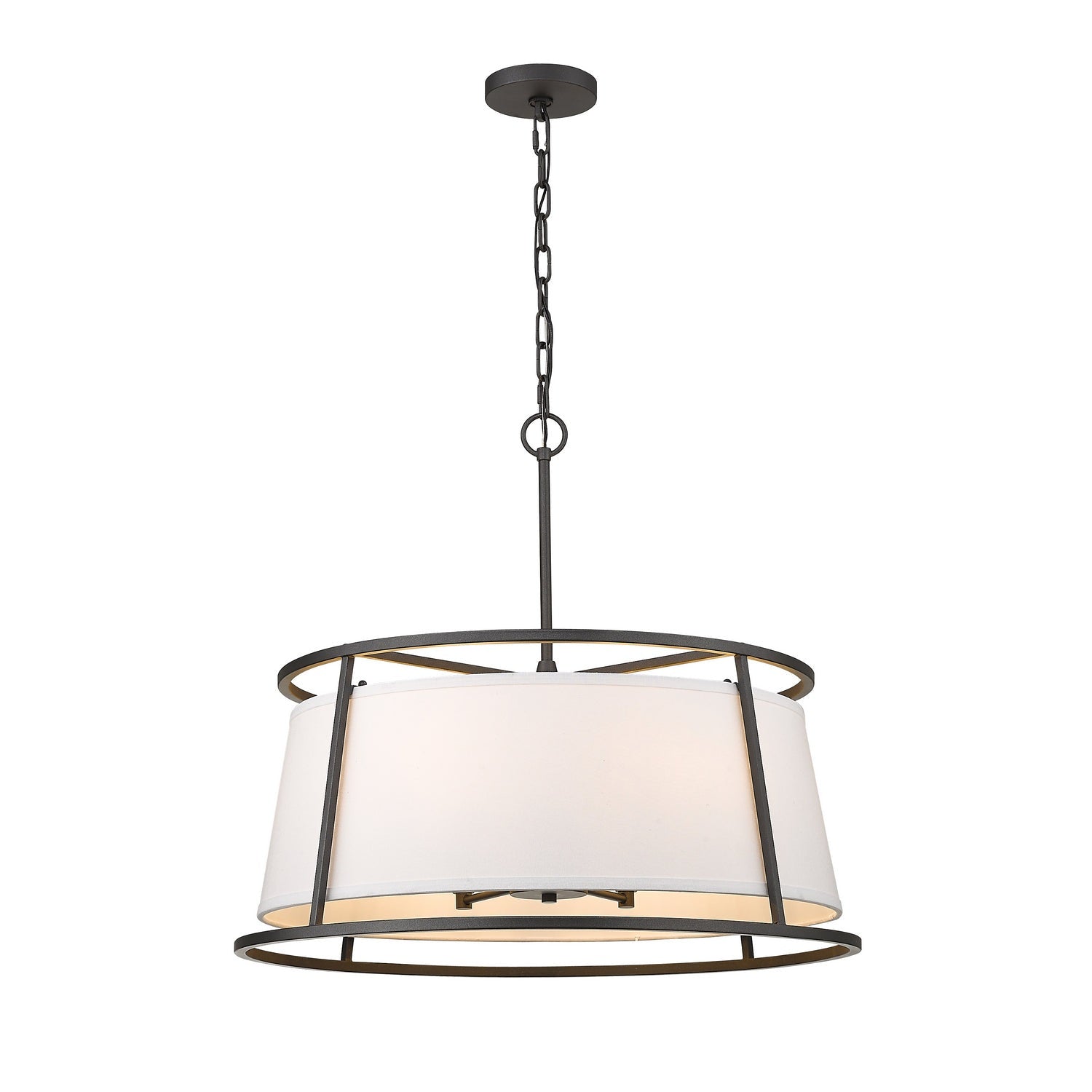 Z-Lite - 1935-26IO - Six Light Chandelier - Lenyx Pendant - Iron Ore