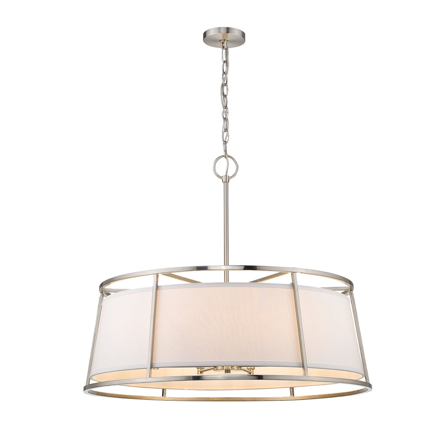 Z-Lite - 1935-32BN - Eight Light Chandelier - Lenyx Pendant - Brushed Nickel