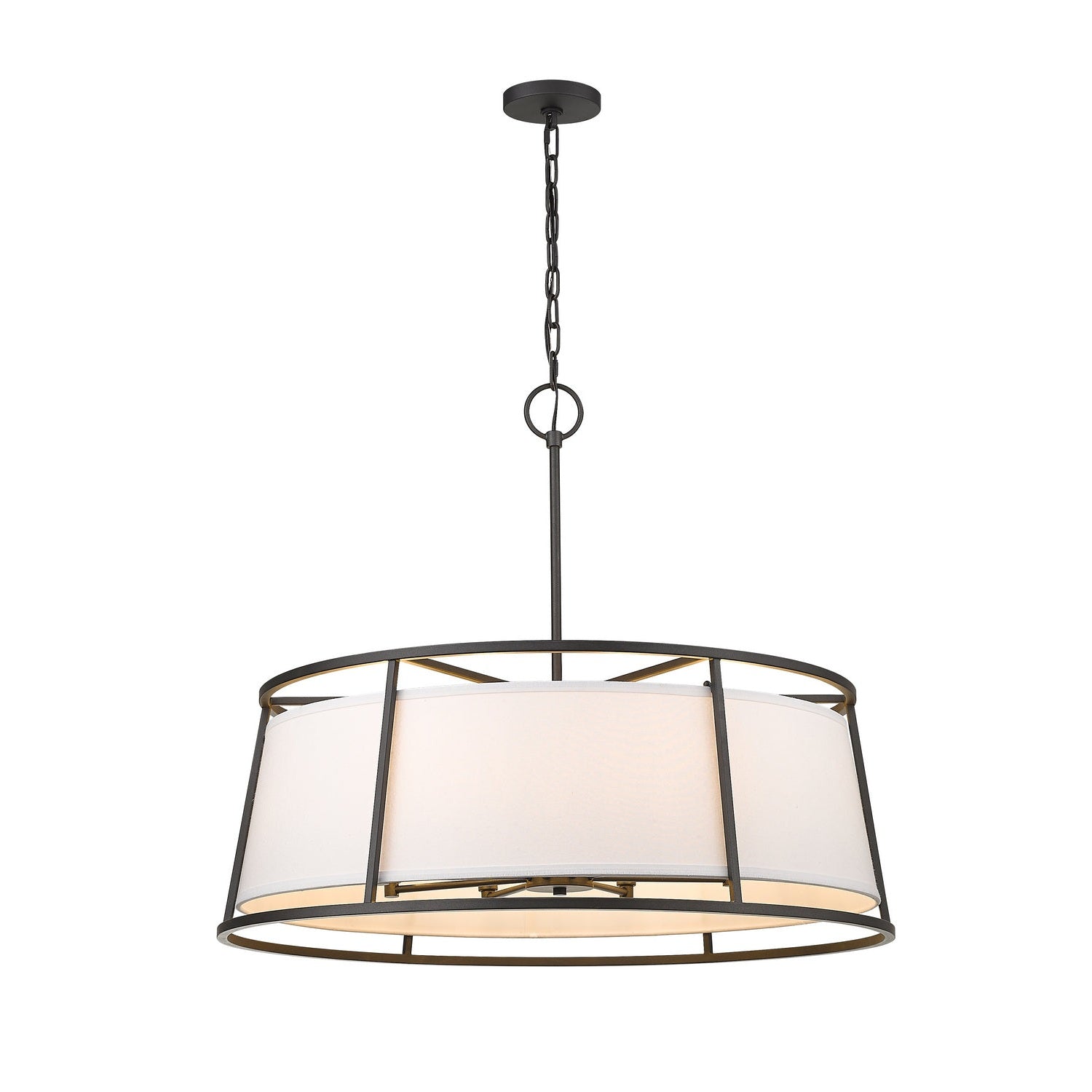 Z-Lite - 1935-32IO - Eight Light Chandelier - Lenyx Pendant - Iron Ore