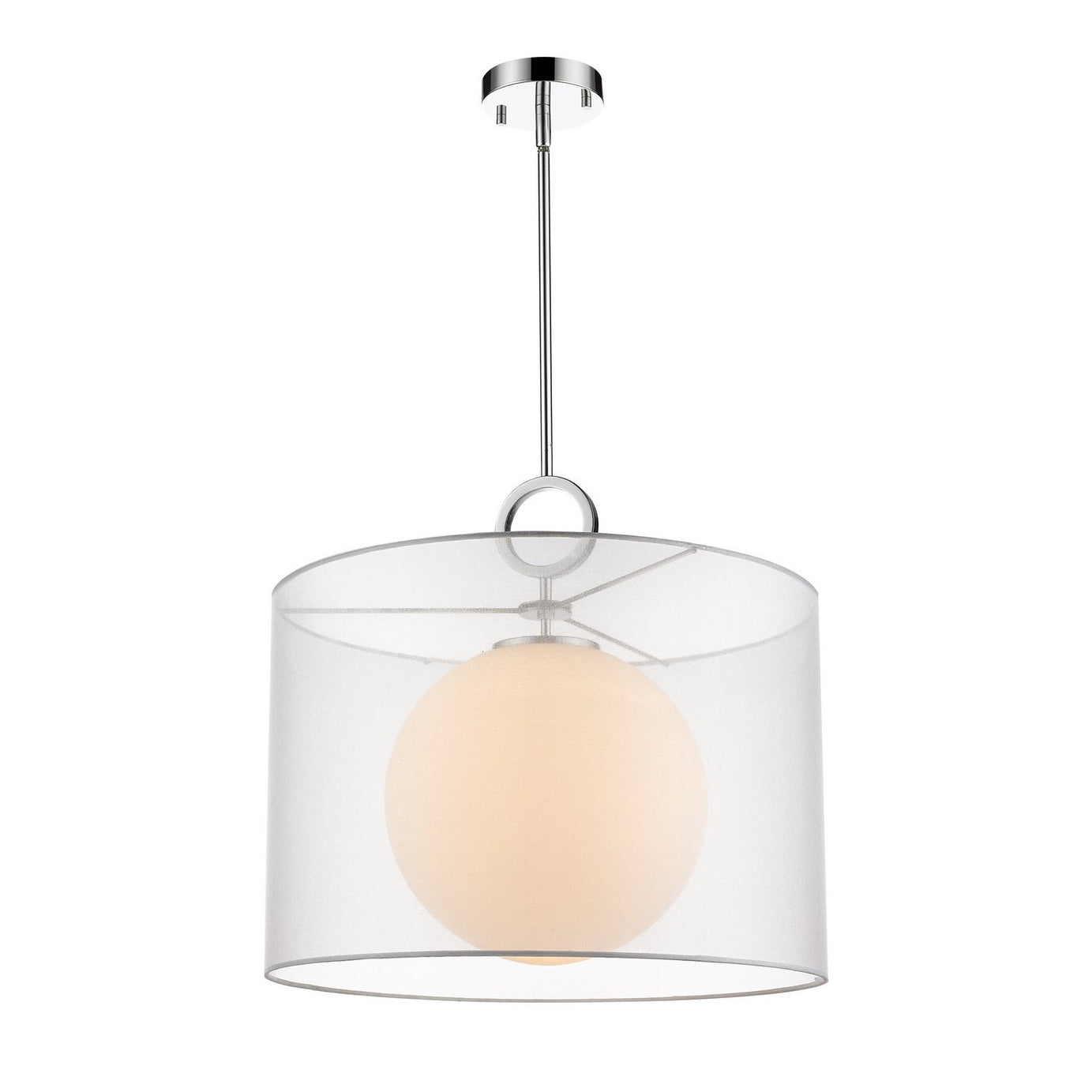Z-Lite - 194-20W-C - One Light Pendant - Arosia - Chrome