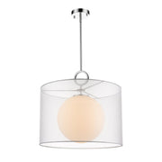 Z-Lite - 194-20W-C - One Light Pendant - Arosia - Chrome