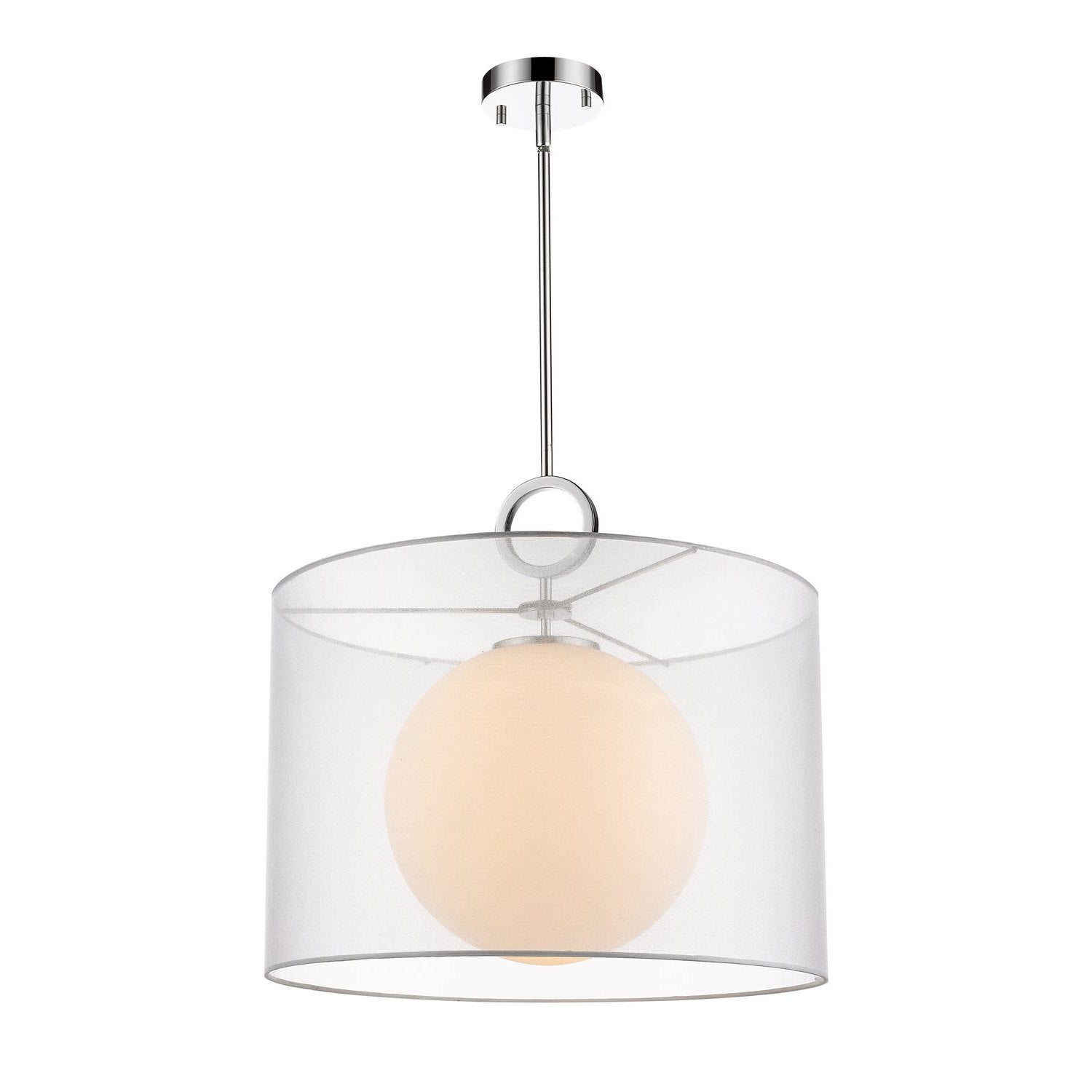 Z-Lite - 194-20W-C - One Light Pendant - Arosia - Chrome