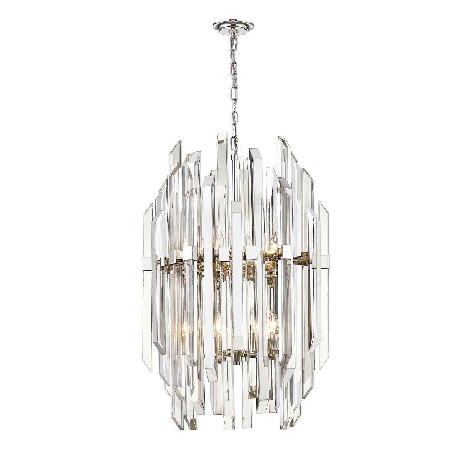 Z-Lite - 4006-12PN - 12 Light Chandelier - Bova - Polished Nickel