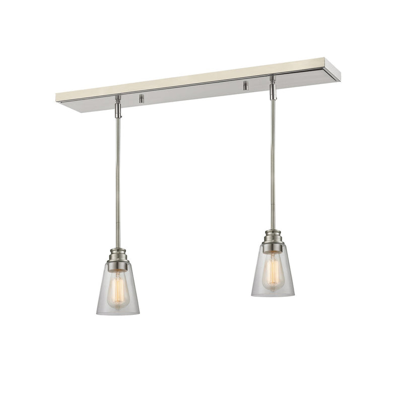 Z-Lite - 428MP-2BN - One Light Linear Chandelier - Annora - Brushed Nickel