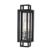 Z-Lite - 454-1S-BK-BN - One Light Wall Sconce - Titania - Black + Brushed Nickel