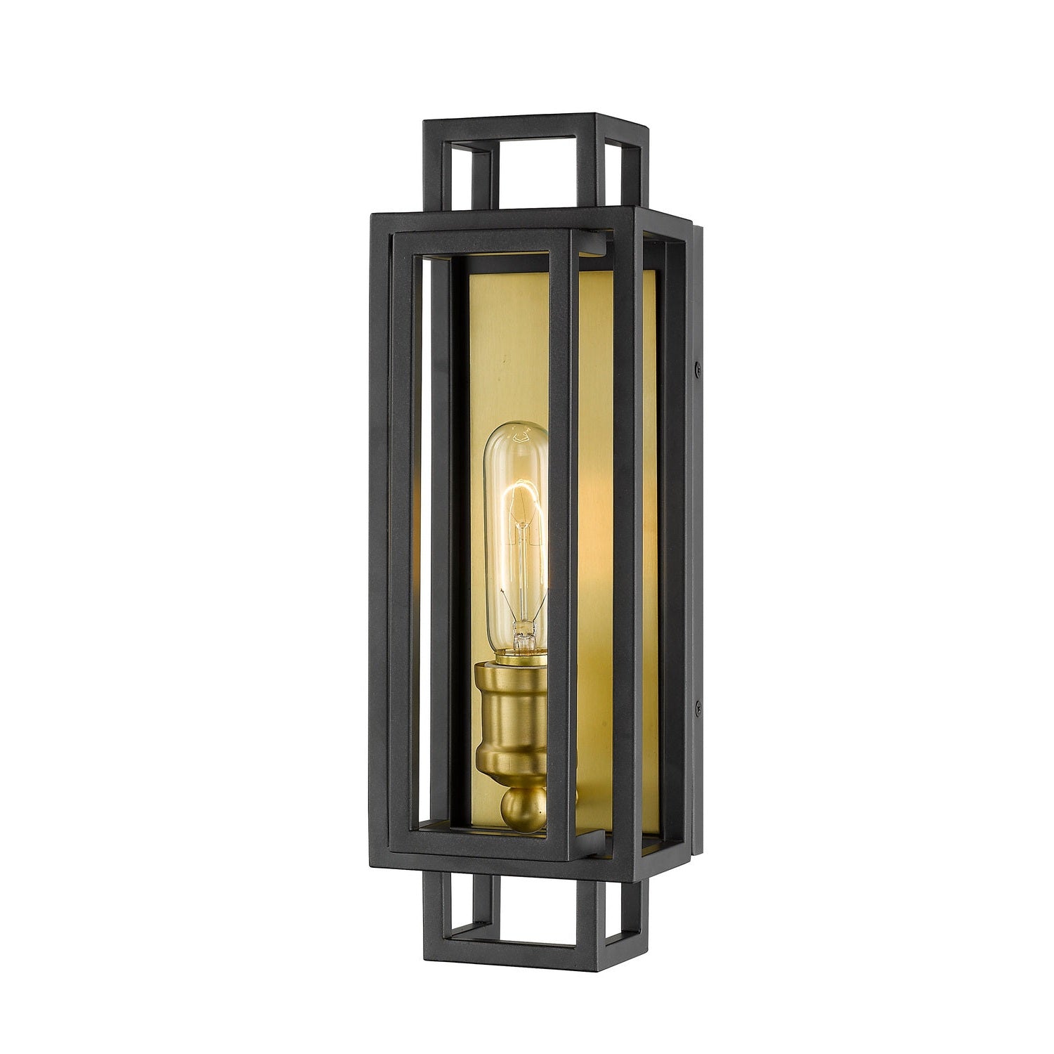 Z-Lite - 454-1S-BRZ-OBR - One Light Wall Sconce - Titania - Bronze + Olde Brass