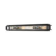 Z-Lite - 454-4V-BK-BN - Four Light Vanity - Titania - Black + Brushed Nickel