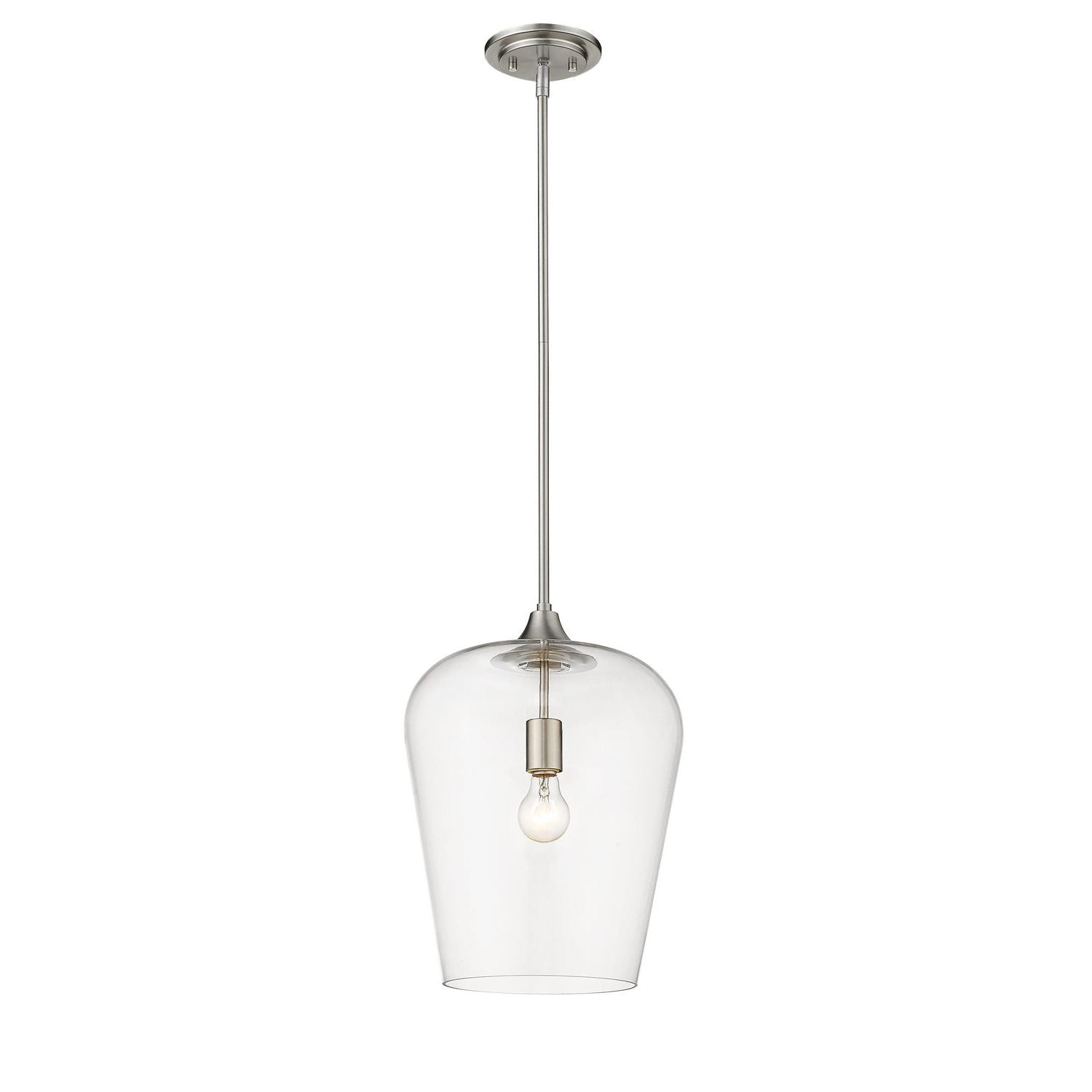 Z-Lite - 473P12-BN - One Light Pendant - Joliet - Brushed Nickel