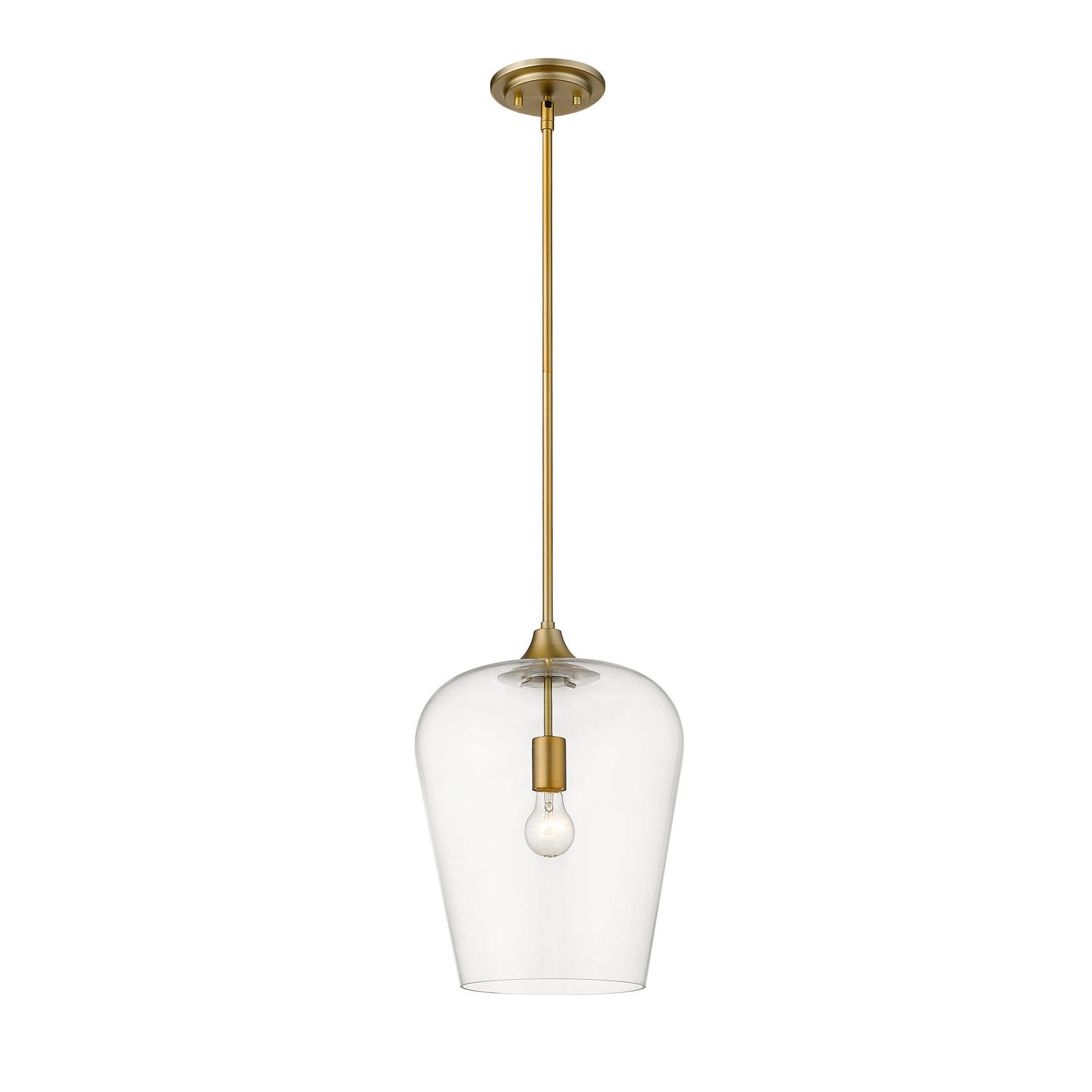 Z-Lite - 473P12-OBR - One Light Pendant - Joliet - Olde Brass