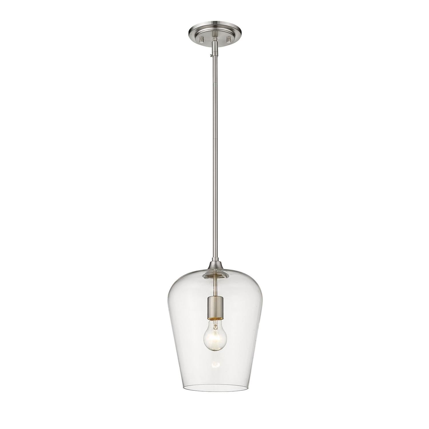 Z-Lite - 473P9-BN - One Light Pendant - Joliet - Brushed Nickel