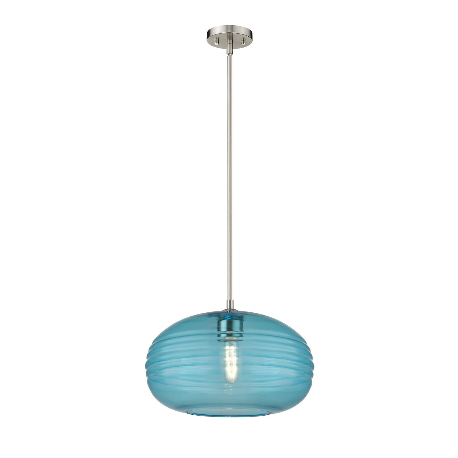 Z-Lite - 487P14-BN - One Light Pendant - Harmony - Brushed Nickel