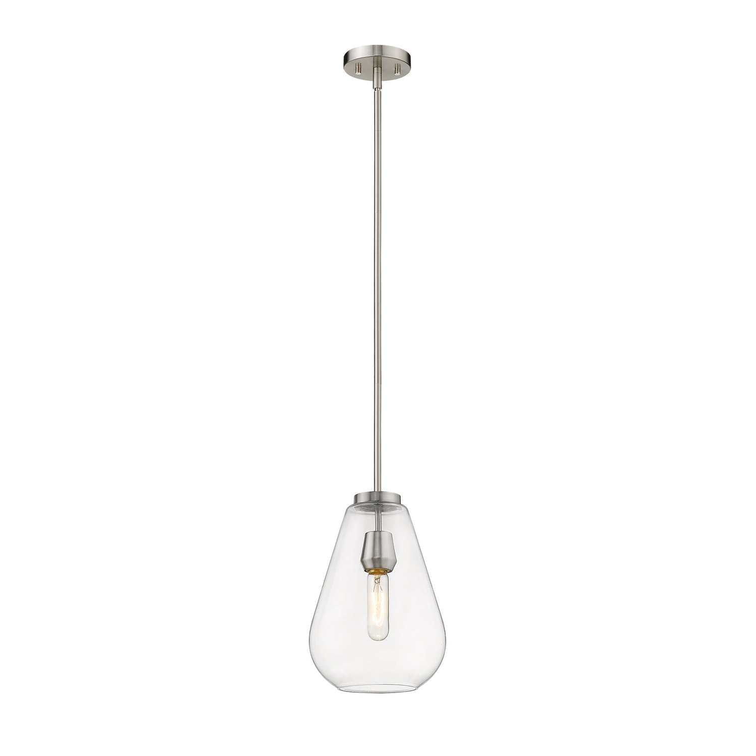Z-Lite - 488P8-BN - One Light Pendant - Ayra - Brushed Nickel