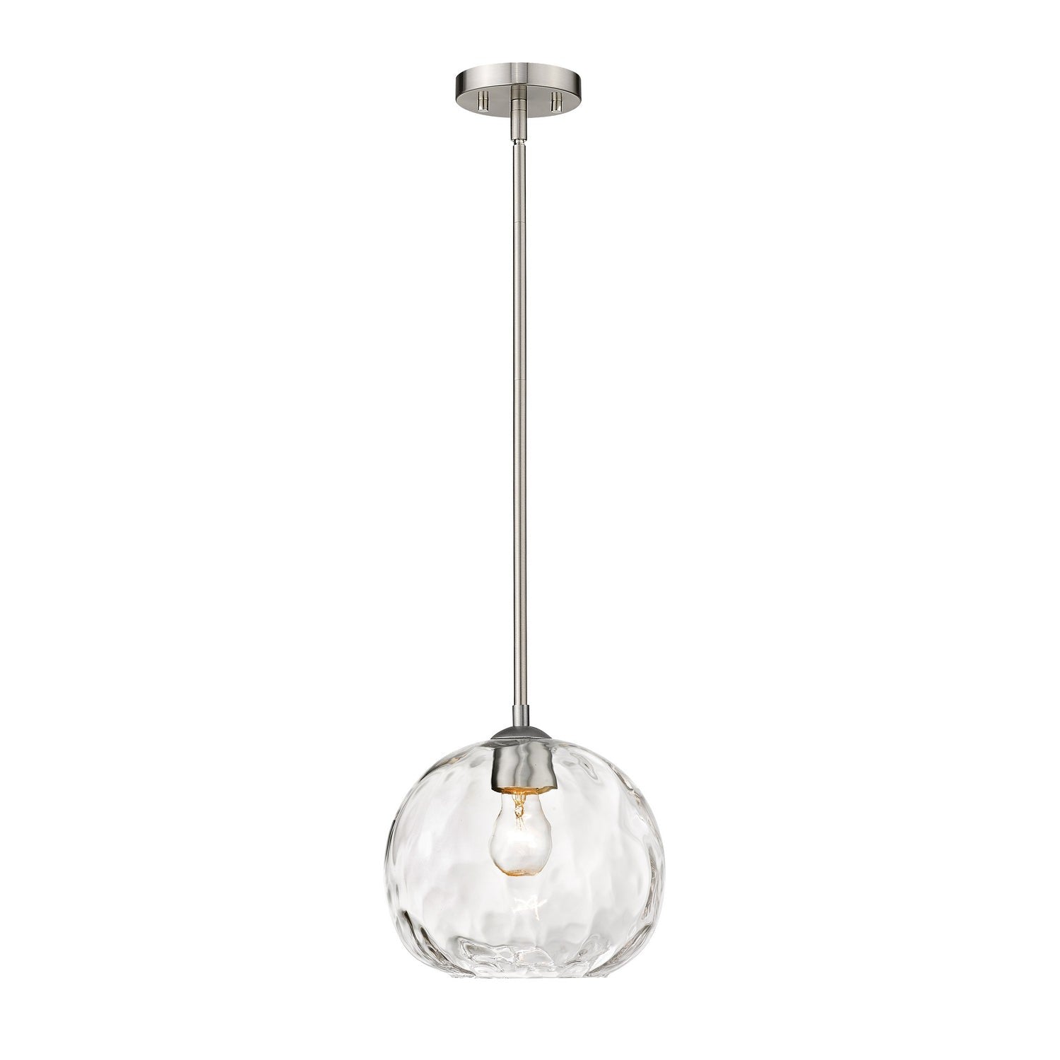 Z-Lite - 490P10-BN - One Light Pendant - Chloe - Brushed Nickel