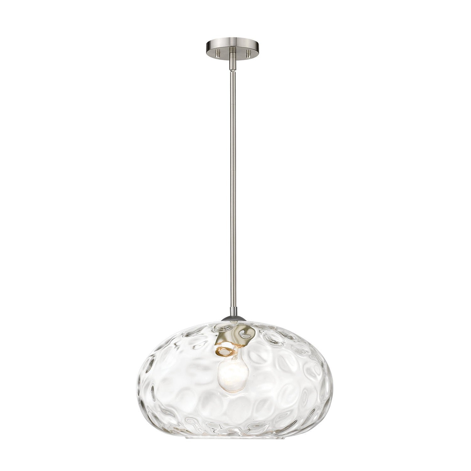 Z-Lite - 490P14-BN - One Light Pendant - Chloe - Brushed Nickel
