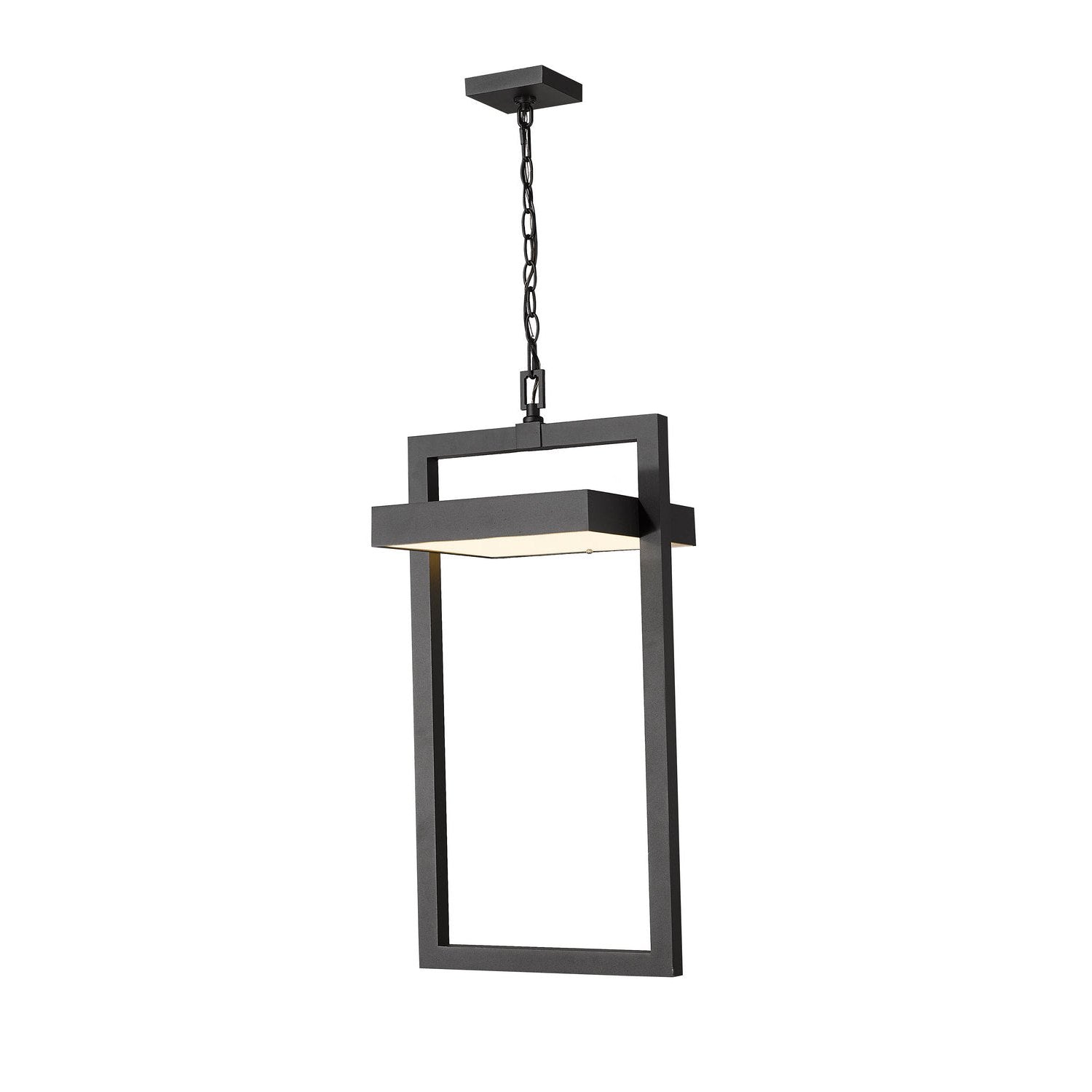 Z-Lite - 566CHXL-BK-LED - LED Outdoor Chain Mount Ceiling Fixture - Luttrel - Black
