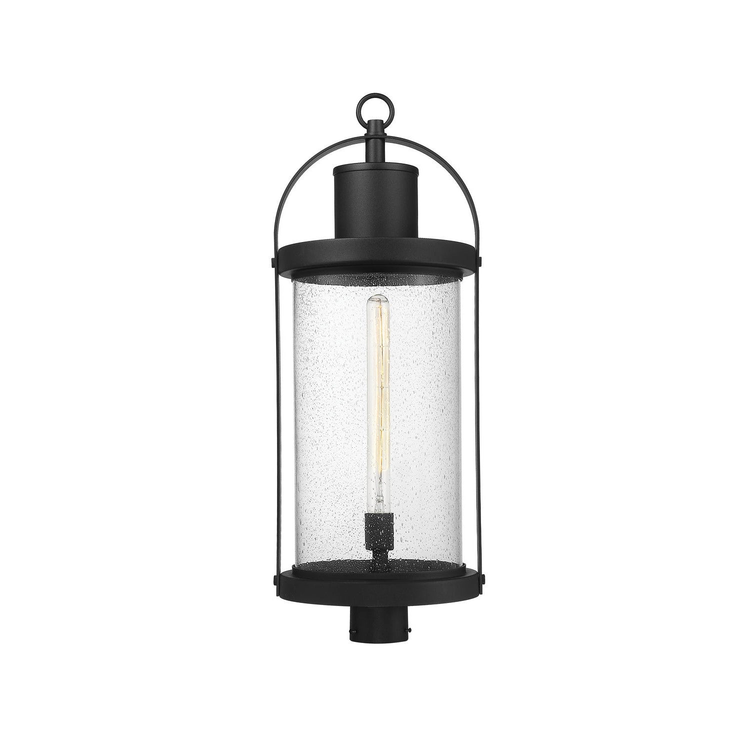 Z-Lite - 569PHXL-BK - One Light Outdoor Post Mount Fixture - Roundhouse - Black