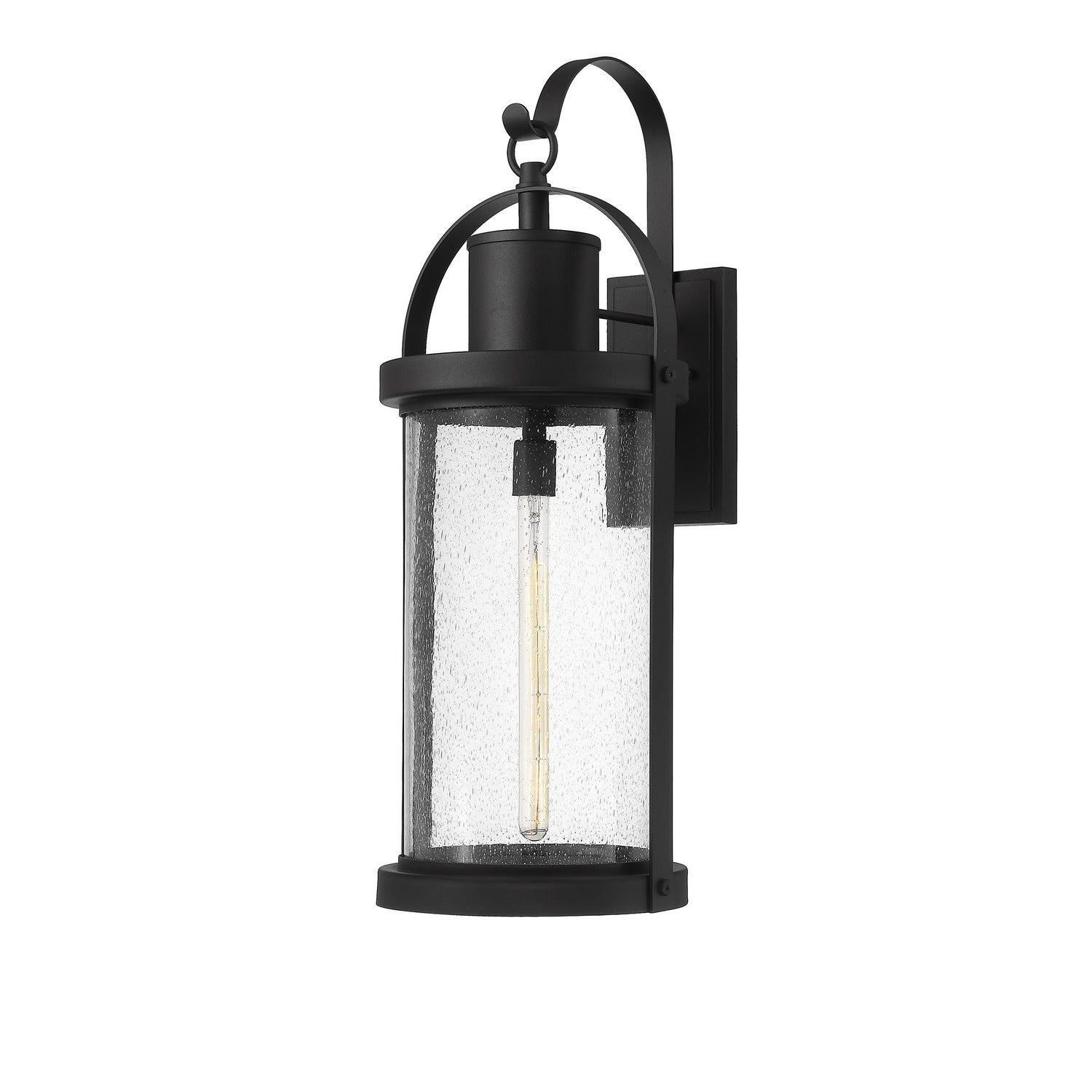 Z-Lite - 569XL-BK - One Light Outdoor Wall Light - Roundhouse - Black