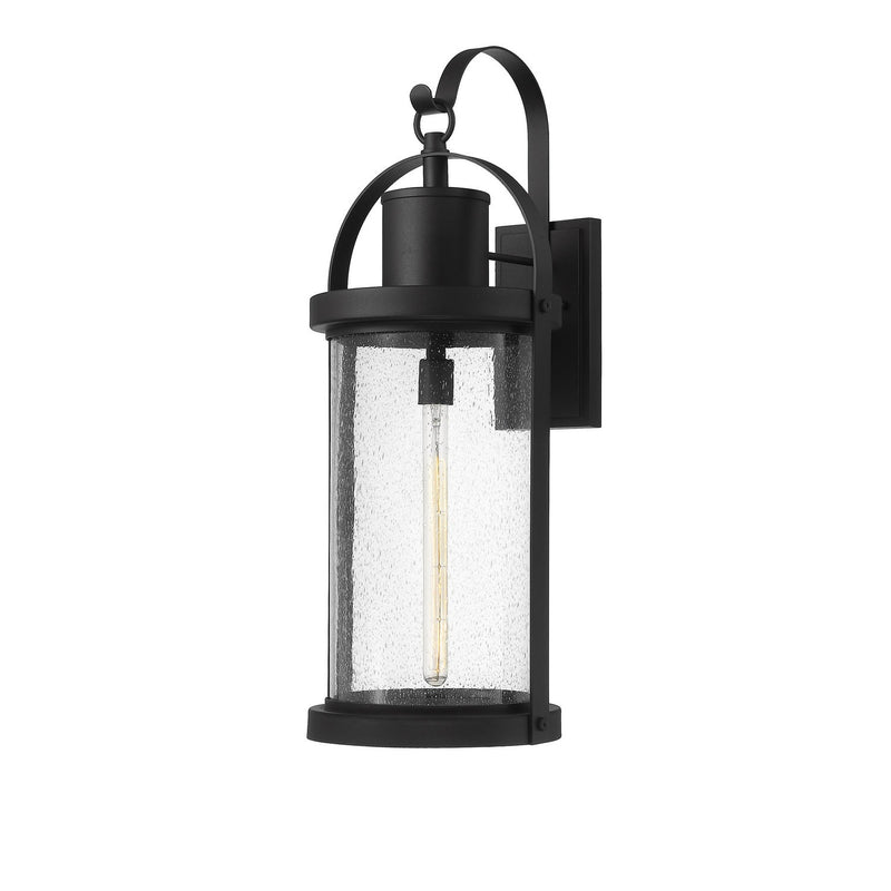 Z-Lite - 569XL-BK - One Light Outdoor Wall Light - Roundhouse - Black
