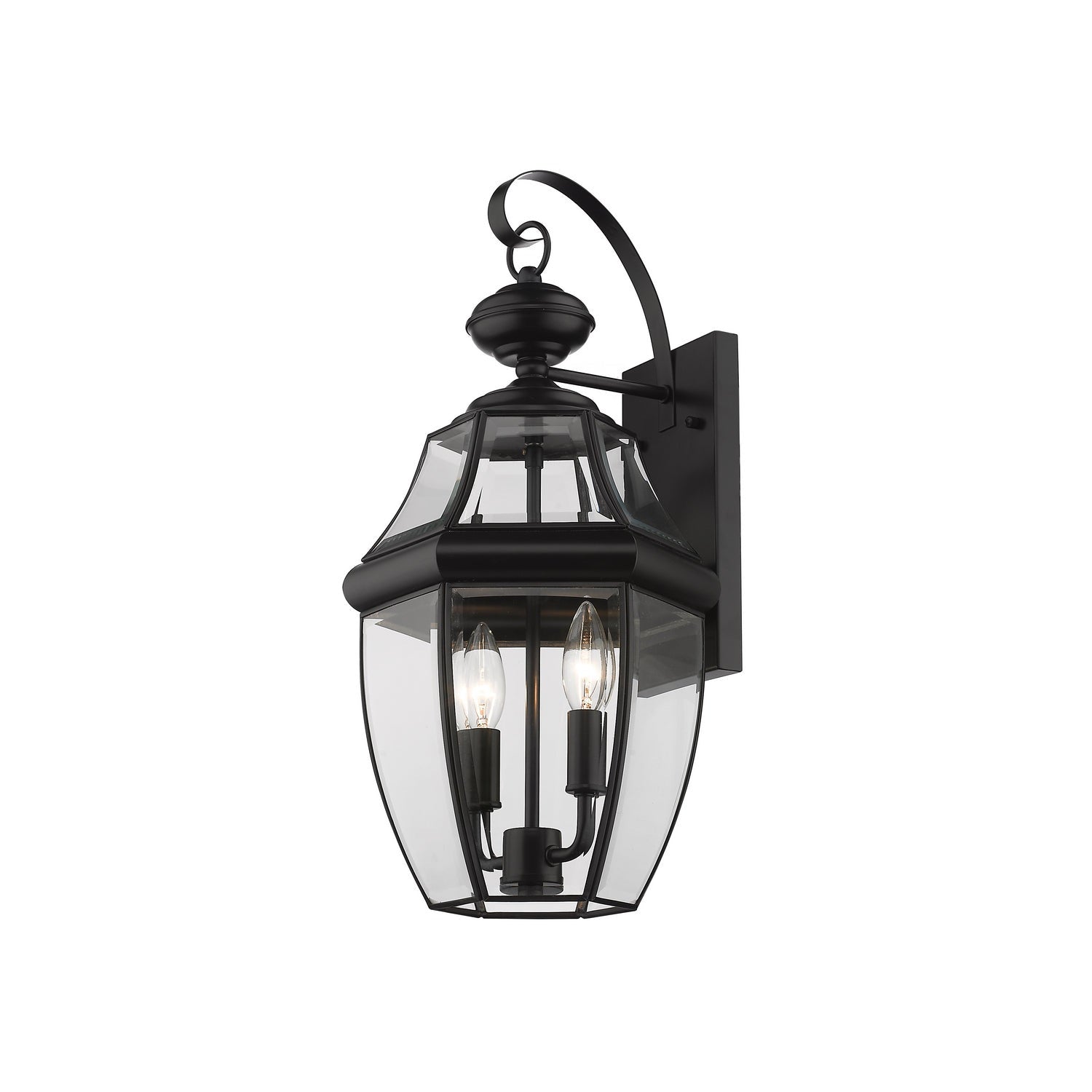 Z-Lite - 580M-BK - Two Light Outdoor Wall Sconce - Westover - Black