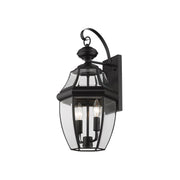 Z-Lite - 580M-BK - Two Light Outdoor Wall Sconce - Westover - Black