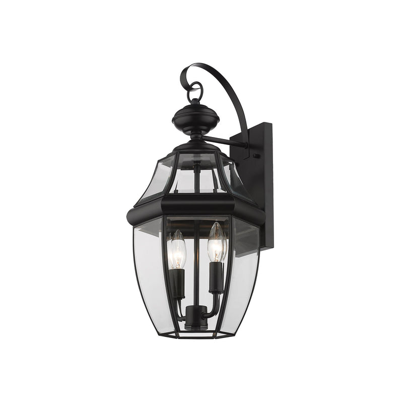 Z-Lite - 580M-BK - Two Light Outdoor Wall Sconce - Westover - Black