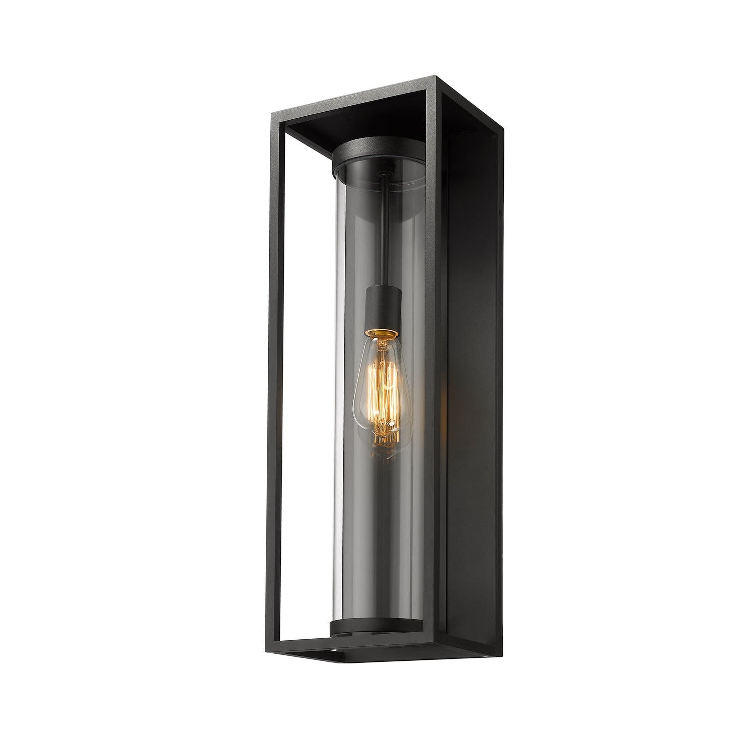 Z-Lite - 584B-BK - One Light Outdoor Wall Light - Dunbroch - Black