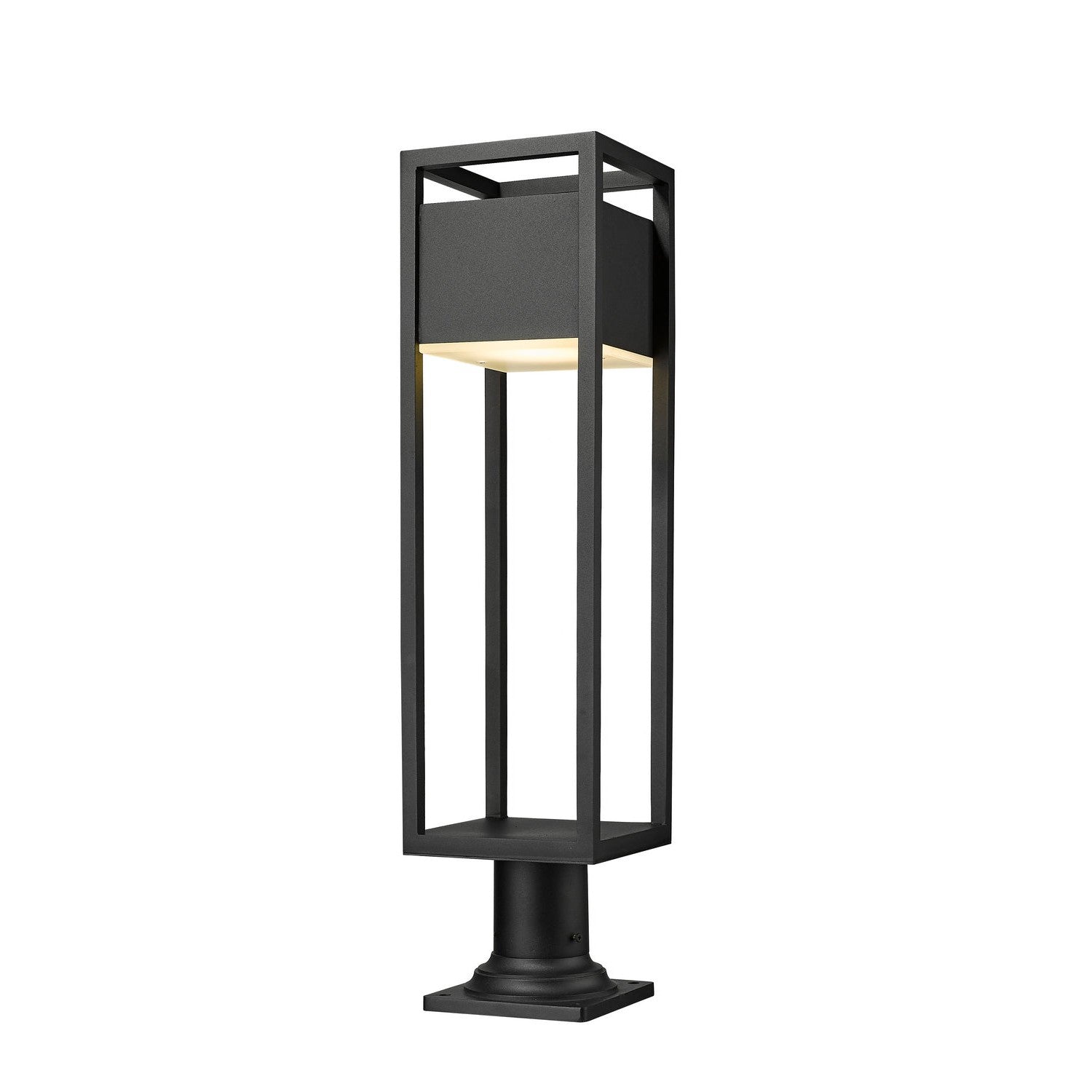 Z-Lite - 585PHBR-533PM-BK-LED - LED Outdoor Pier Mounted Fixture - Barwick - Black