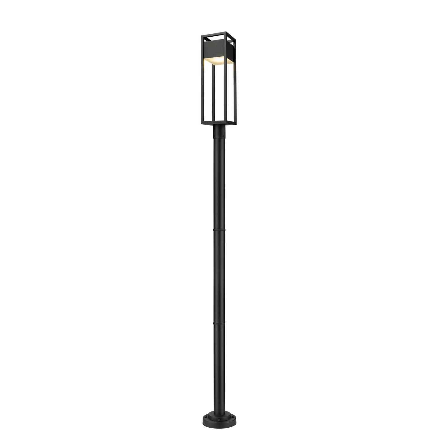 Z-Lite - 585PHBR-567P-BK-LED - LED Outdoor Post Moun Fixture - Barwick - Black