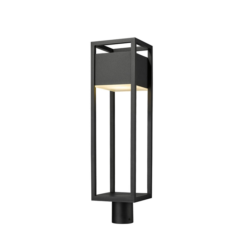 Z-Lite - 585PHBR-BK-LED - LED Outdoor Post Moun Fixture - Barwick - Black