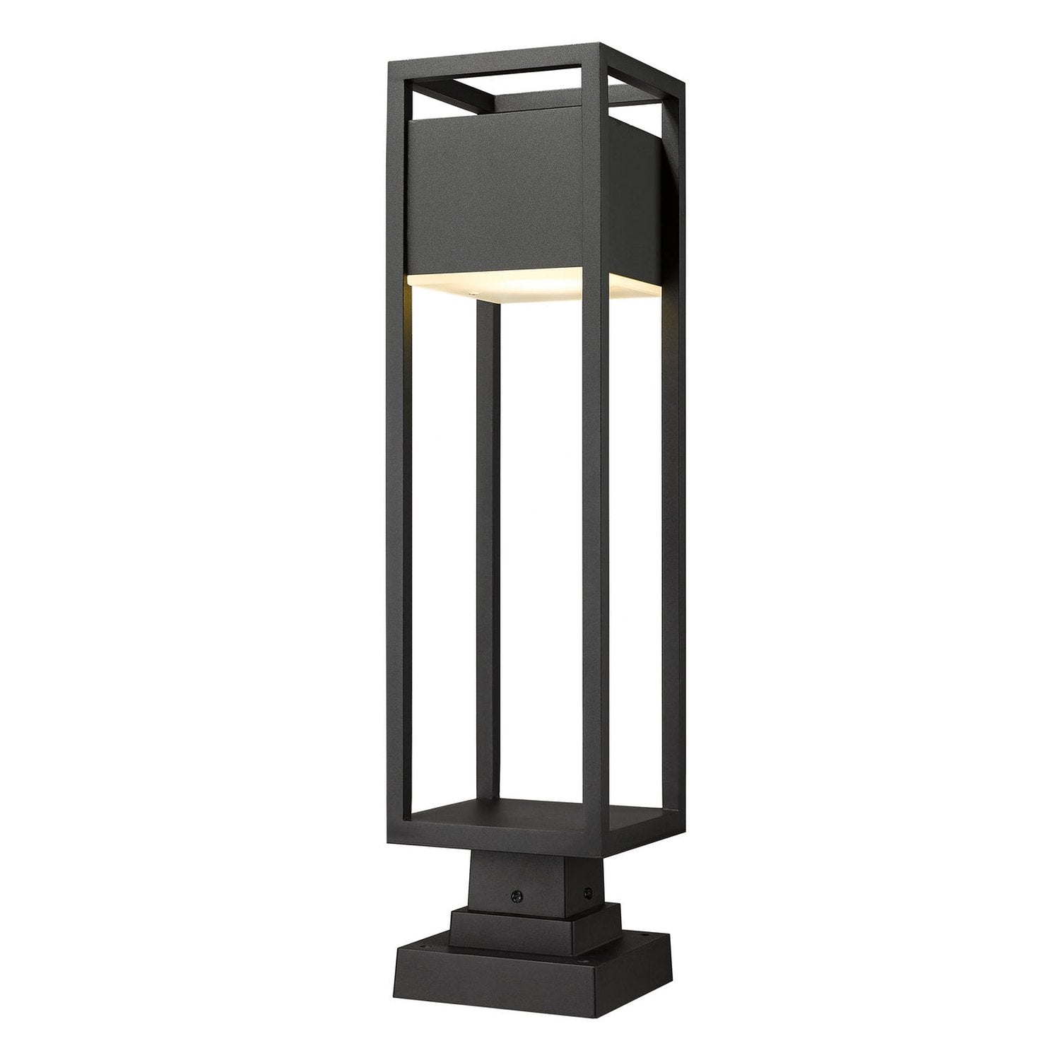 Barwick LED Outdoor Pier Mounted Fixture – Gross Lighting & Home