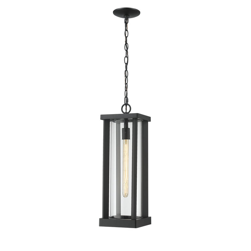 Z-Lite - 586CHB-BK - One Light Outdoor Chain Mount Ceiling Fixture - Glenwood - Black