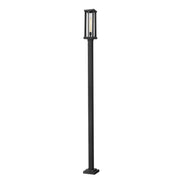 Z-Lite - 586PHBS-536P-BK - One Light Outdoor Post Mounted Fixture - Glenwood - Black