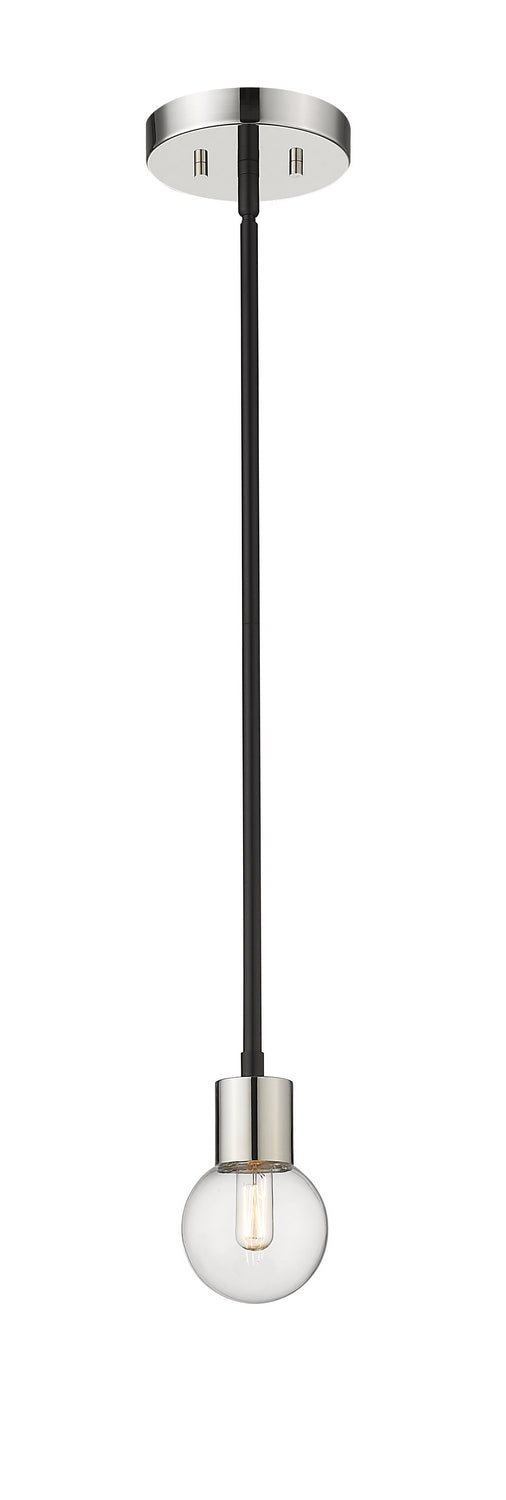 Z-Lite - 621MP-MB-PN - One Light Pendant - Neutra - Matte Black + Polished Nickel