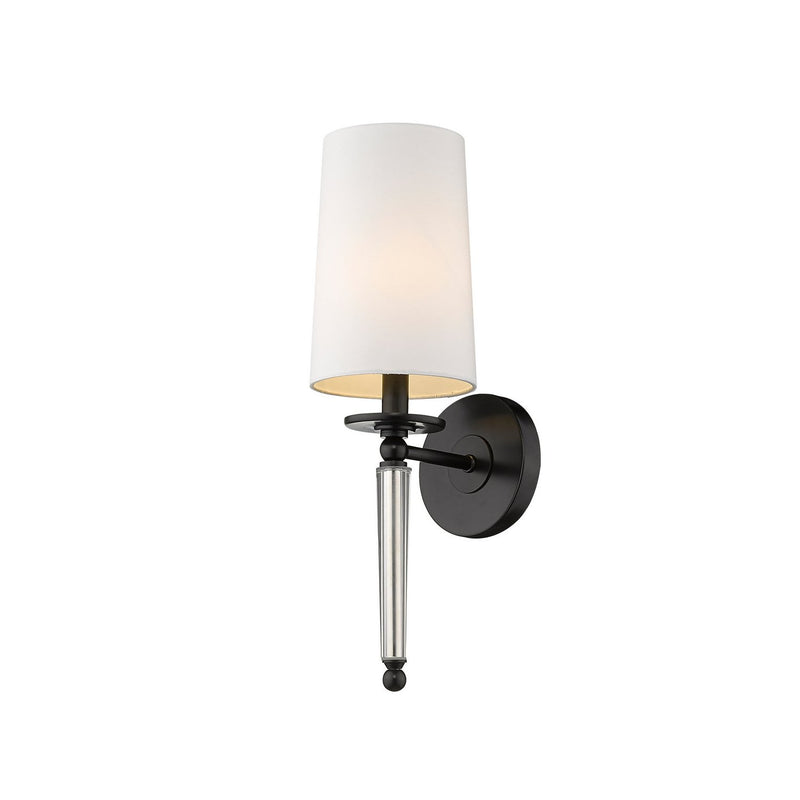 Z-Lite - 810-1S-MB - One Light Wall Sconce - Avery - Matte Black