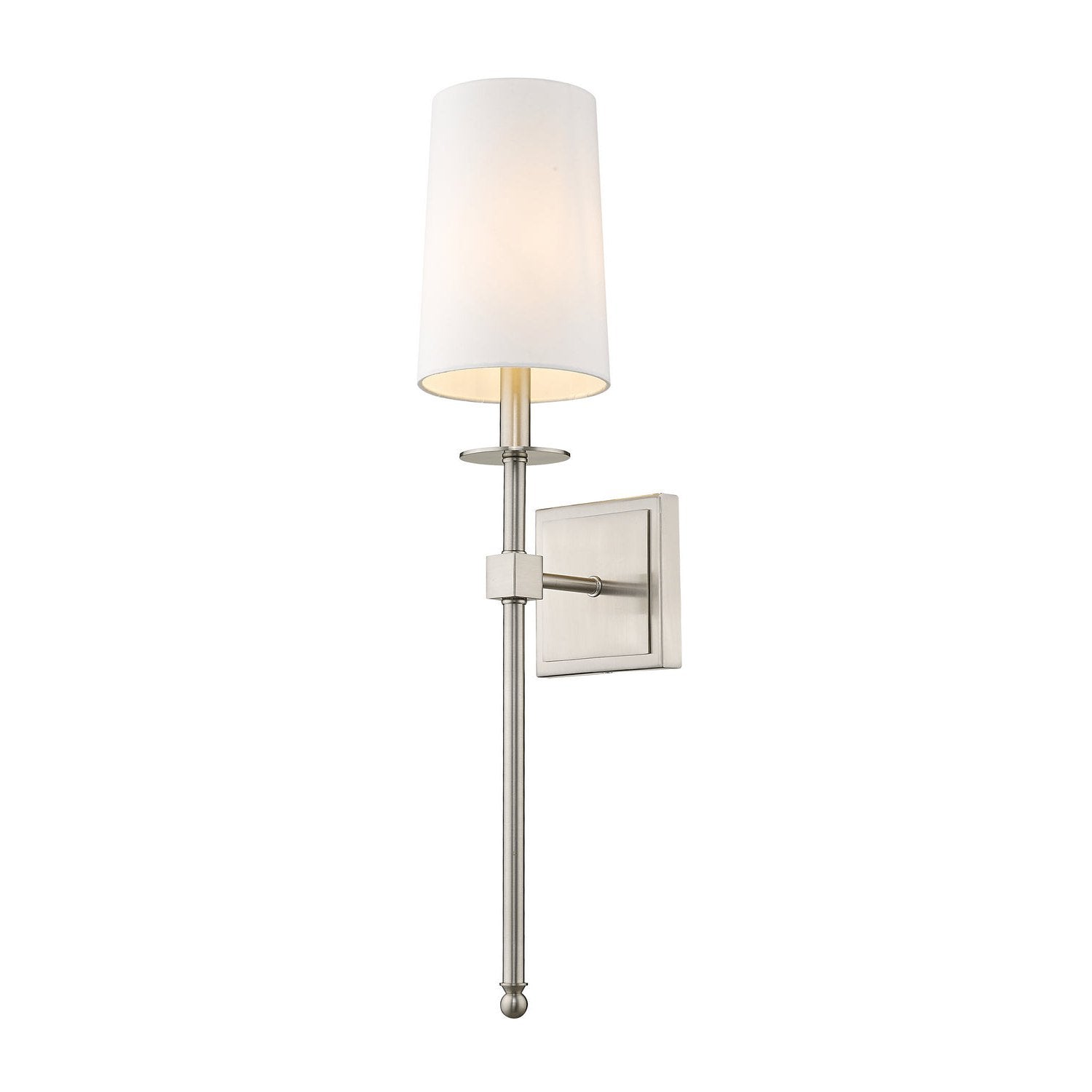 Z-Lite - 811-1S-BN - One Light Wall Sconce - Camila - Brushed Nickel