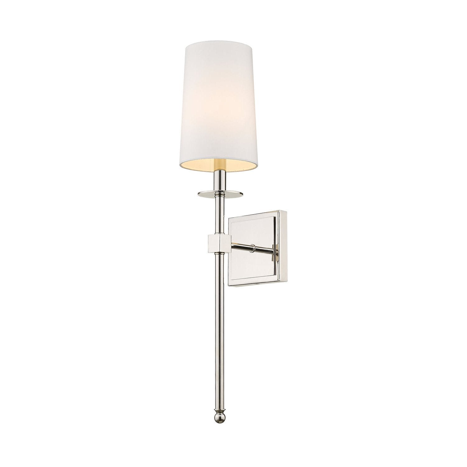 Z-Lite - 811-1S-PN - One Light Wall Sconce - Camila - Polished Nickel