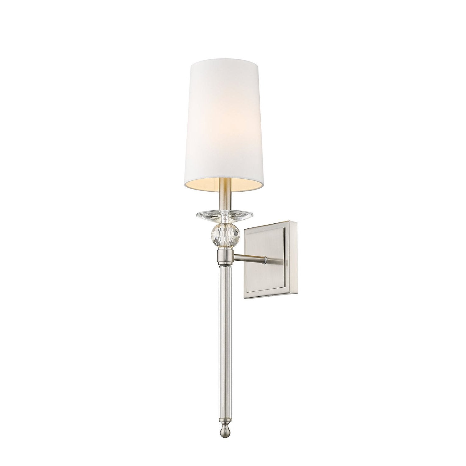 Z-Lite - 804-1S-BN - One Light Wall Sconce - Ava - Brushed Nickel