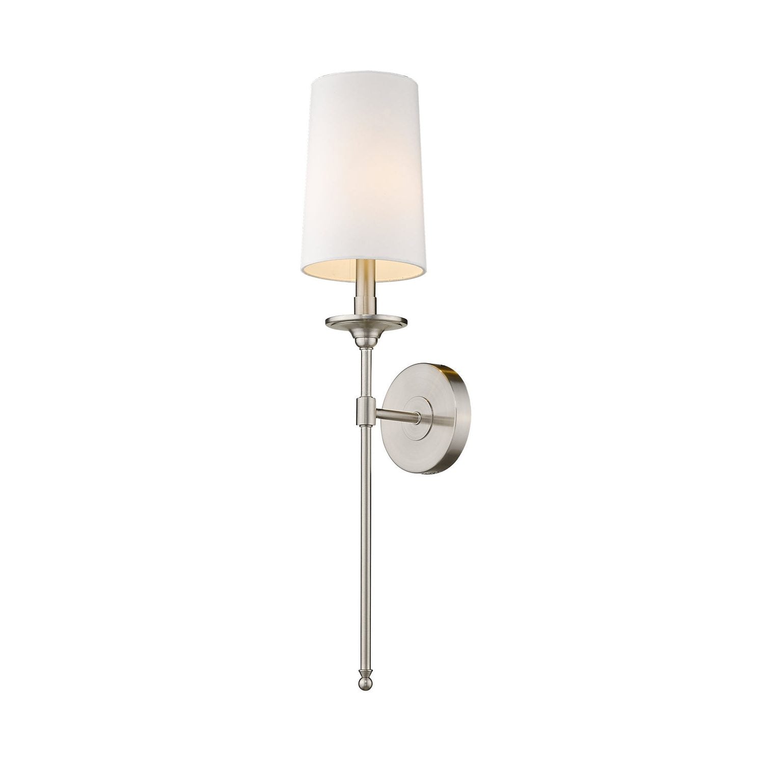 Z-Lite - 807-1S-BN - One Light Wall Sconce - Emily - Brushed Nickel