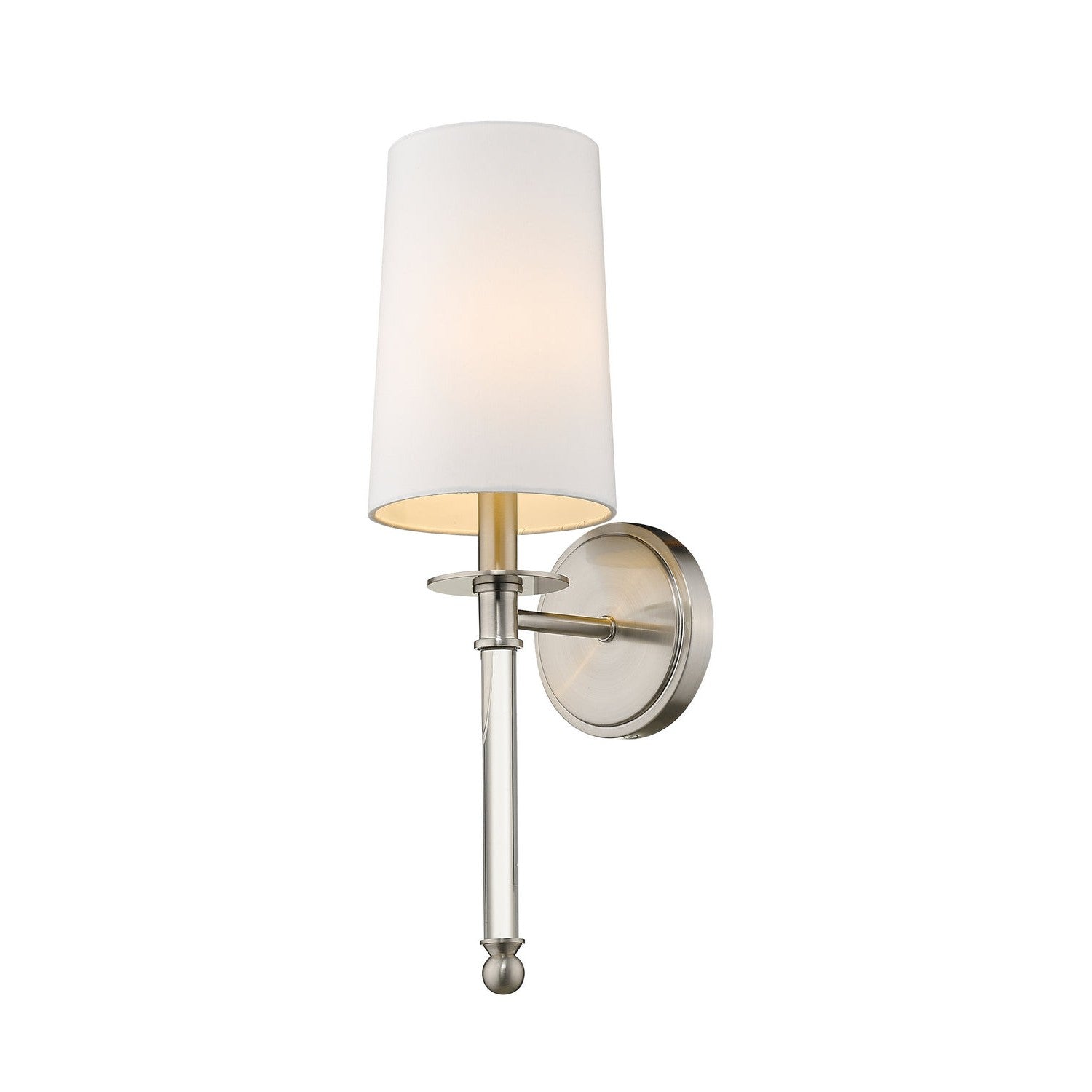 Z-Lite - 808-1S-BN - One Light Wall Sconce - Mila - Brushed Nickel