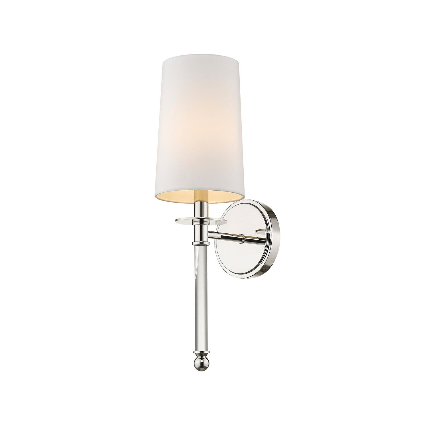 Z-Lite - 808-1S-PN - One Light Wall Sconce - Mila - Polished Nickel