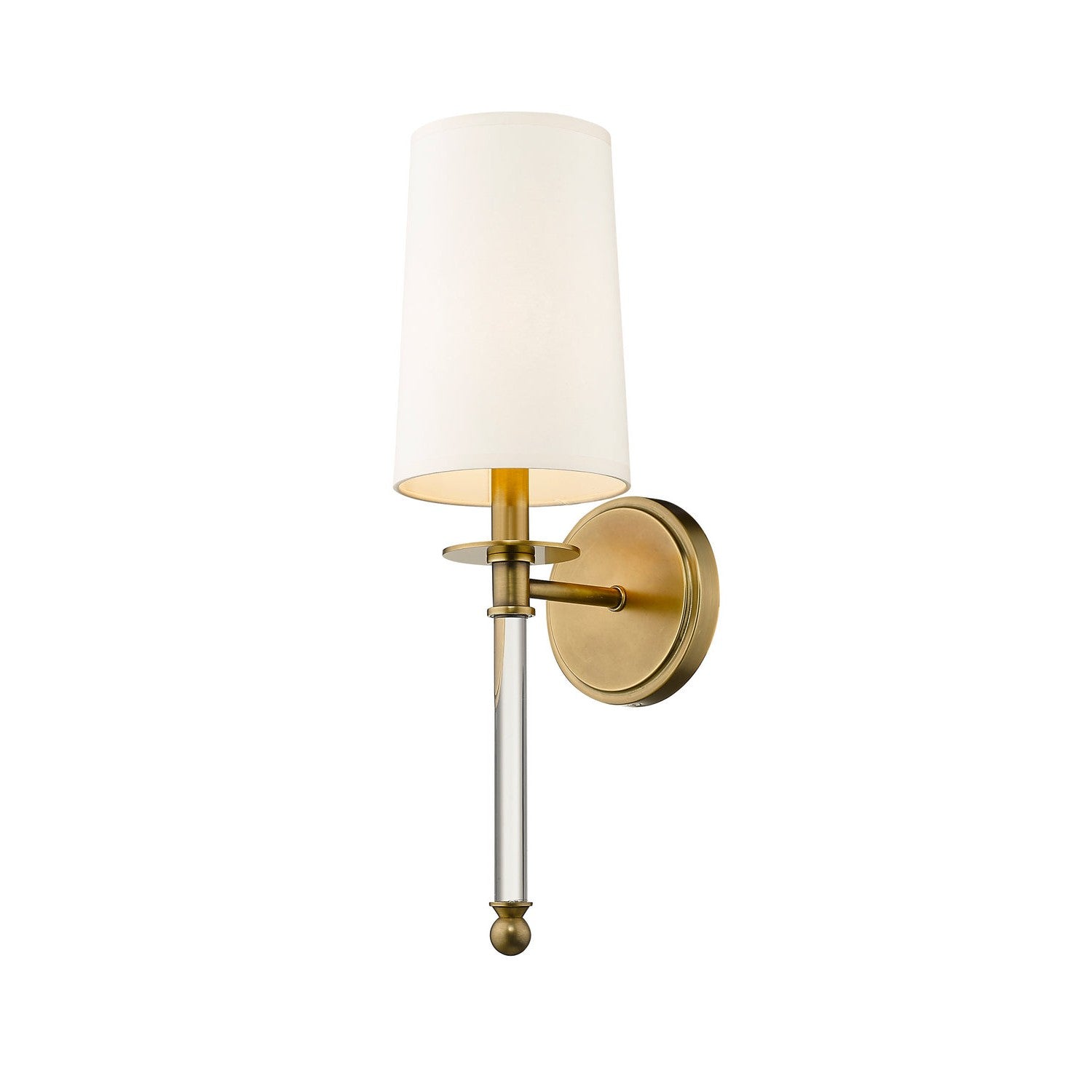 Z-Lite - 808-1S-RB - One Light Wall Sconce - Mila - Rubbed Brass