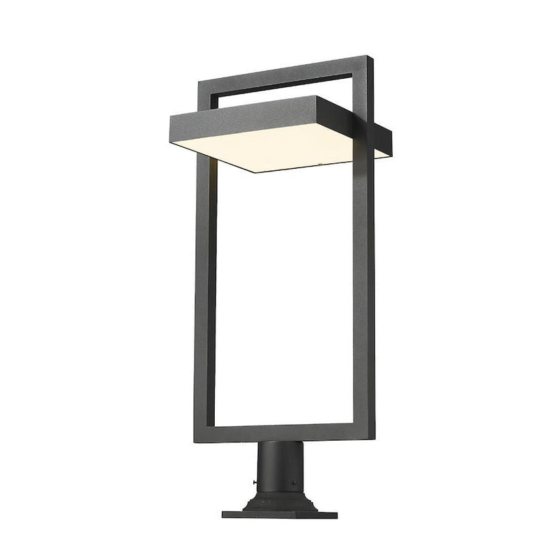 Z-Lite - 566PHXLR-533PM-BK-LE - LED Outdoor Pier Mounted Fixture - Luttrel - Black