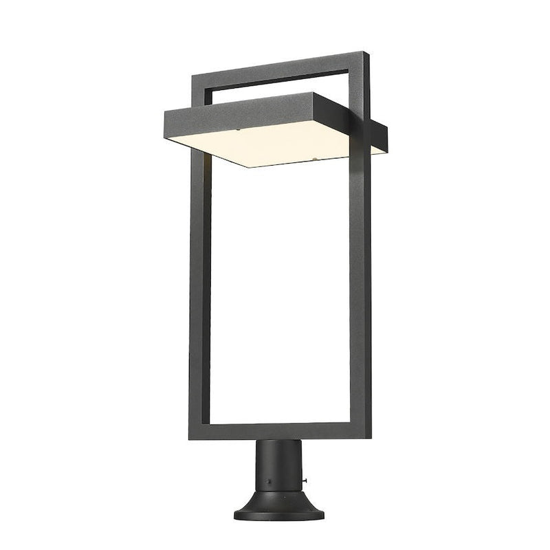 Z-Lite - 566PHXLR-553PM-BK-LE - LED Outdoor Pier Mounted Fixture - Luttrel - Black