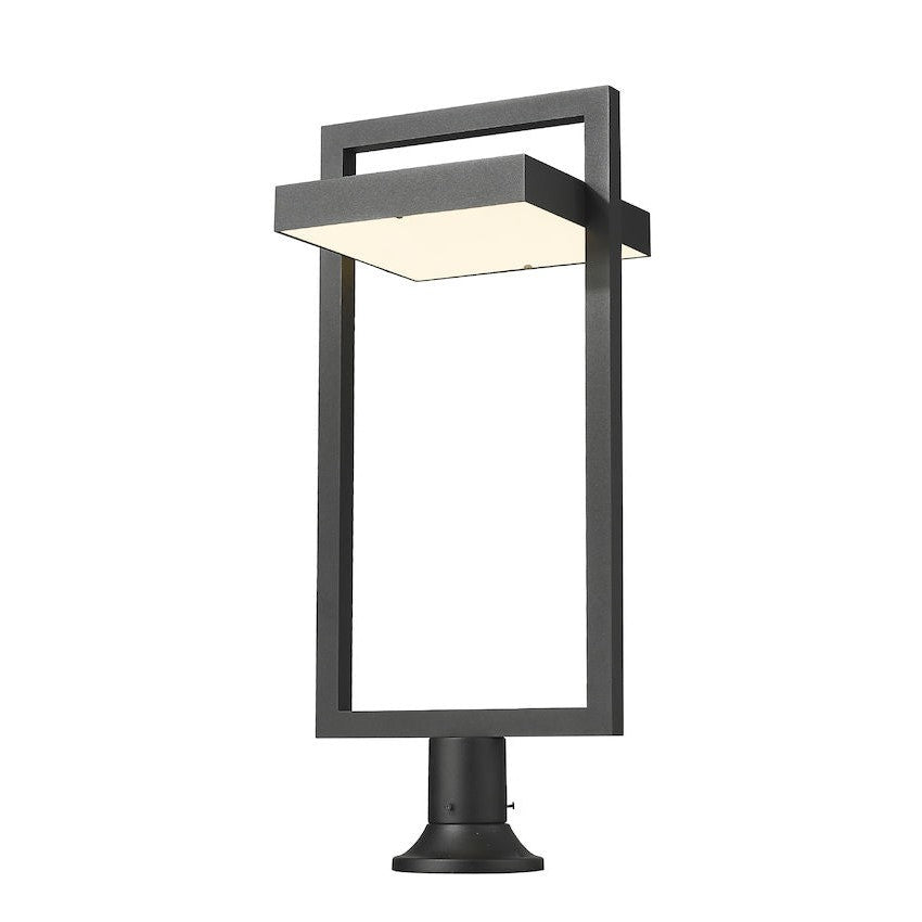 Z-Lite - 566PHXLR-553PM-BK-LE - LED Outdoor Pier Mounted Fixture - Luttrel - Black